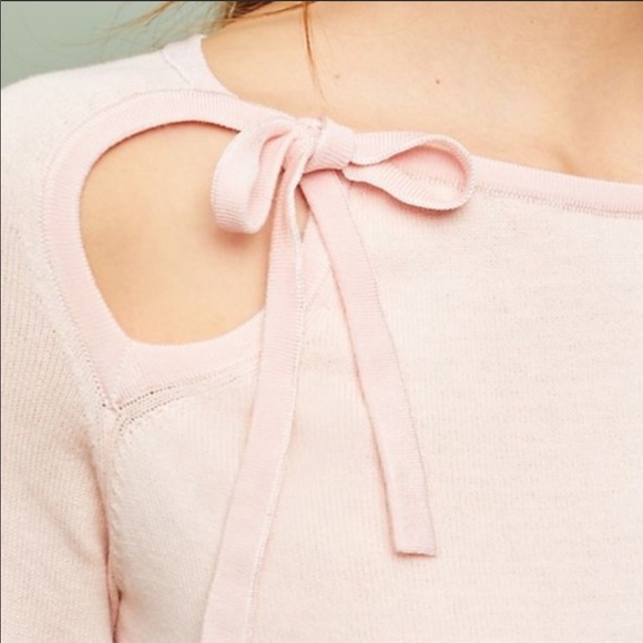 Anthropologie Pink Siobhan Pullover Top XS - Picture 3 of 5